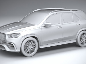 Mercedes-Benz GLE 63 AMG 2021 3Dモデル