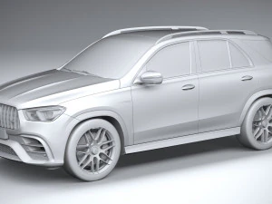 Mercedes-Benz GLE 63 AMG 2021 3D Model