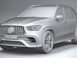 Mercedes-Benz GLE 63 AMG 2021 3D Model