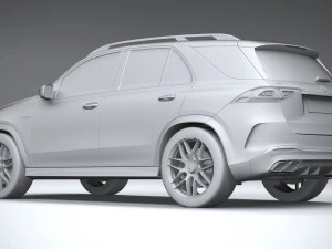 Mercedes-Benz GLE 63 AMG 2021 3D Model
