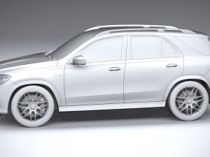 Mercedes-Benz GLE 63 AMG 2021 3D Model