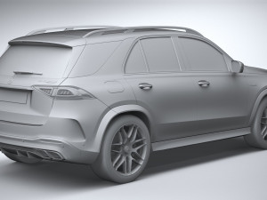 Mercedes-Benz GLE 63 AMG 2021 3Dモデル
