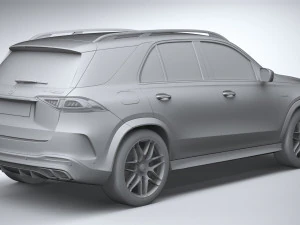 Mercedes-Benz GLE 63 AMG 2021 3D Model