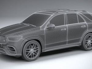 Mercedes-Benz GLE 63 AMG 2021 3Dモデル