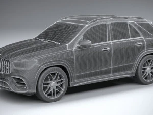Mercedes-Benz GLE 63 AMG 2021 3D Model