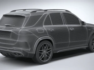 Mercedes-Benz GLE 63 AMG 2021 3D Model