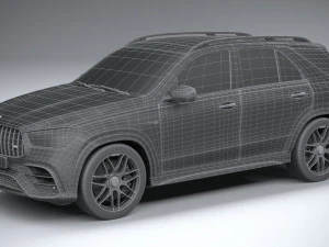 Mercedes-Benz GLE 63 AMG 2021 3D Model