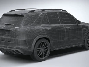 Mercedes-Benz GLE 63 AMG 2021 3D Model