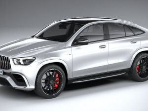 Mercedes-Benz GLE 63 AMG Coupe 2021 3D Model