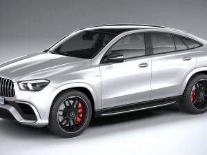 메르세데스-벤츠 GLE 63 AMG 쿠페 2021 3D 모델