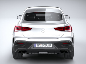 Mercedes-Benz GLE 63 AMG Coupe 2021 3D Model