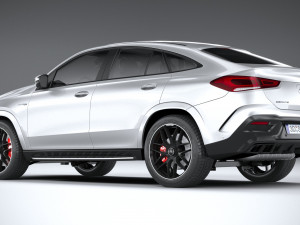 Mercedes-Benz GLE 63 AMG Coupe 2021 3D Model