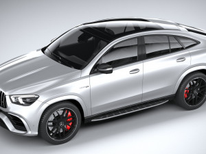 Mercedes-Benz GLE 63 AMG Coupe 2021 3D Model