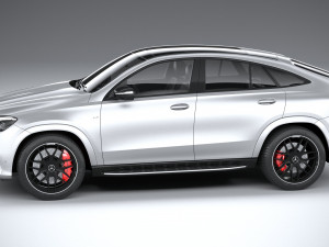 Mercedes-Benz GLE 63 AMG Coupe 2021 3D Model