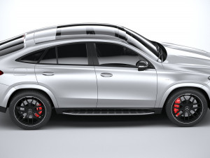 Mercedes-Benz GLE 63 AMG Coupe 2021 3D Model