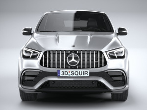 Mercedes-Benz GLE 63 AMG Coupe 2021 3D Model