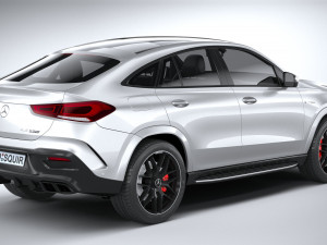 Mercedes-Benz GLE 63 AMG Coupe 2021 3D Model