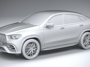 Mercedes-Benz GLE 63 AMG Coupe 2021 3D Model