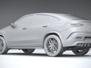 Mercedes-Benz GLE 63 AMG Coupe 2021 3D Model