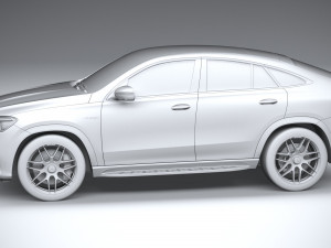 Mercedes-Benz GLE 63 AMG Coupe 2021 3D Model