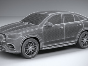 Mercedes-Benz GLE 63 AMG Coupe 2021 3D Model