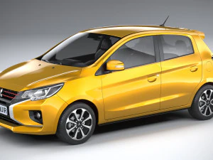 Mitsubishi Mirage 2020 Model 3D