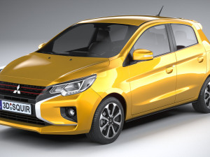 Mitsubishi Mirage 2020 Modèle 3D