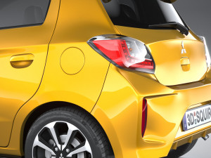 Mitsubishi Mirage 2020 Modèle 3D