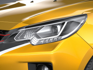Mitsubishi Mirage 2020 Modèle 3D