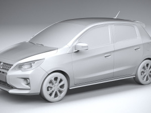 Mitsubishi Mirage 2020 Modèle 3D