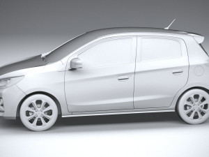Mitsubishi Mirage 2020 Modèle 3D