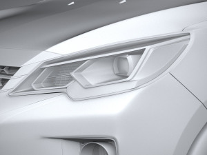 Mitsubishi Mirage 2020 Modèle 3D