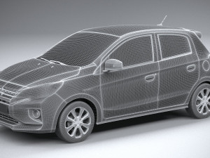 Mitsubishi Mirage 2020 Modèle 3D