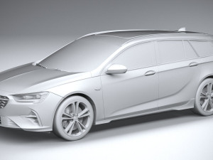 Opel Insignia Sports Tourer 2020 3D Model