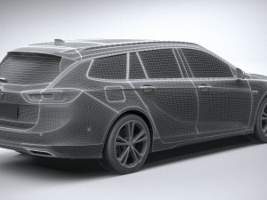 Opel Insignia Sports Tourer 2020 3D Model