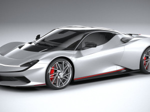 Pininfarina Battista 2020 3D Model