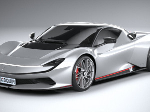 Pininfarina Battista 2020 3D-Modell