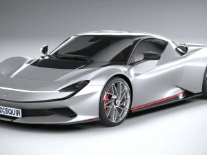 Pininfarina Battista 2020 3D Model