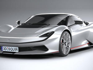 Pininfarina Battista 2020 3D-Modell