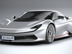 Pininfarina Battista 2020 3D Model