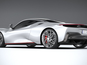Pininfarina Battista 2020 3D-Modell