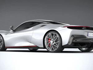 Pininfarina Battista 2020 3D Model