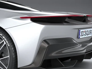 Pininfarina Battista 2020 3D Model