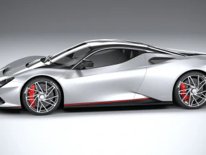 Pininfarina Battista 2020 3D Model