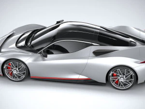 Pininfarina Battista 2020 3D Model