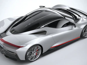 Pininfarina Battista 2020 3D Model