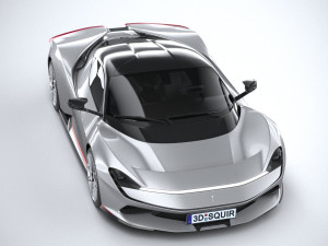Pininfarina Battista 2020 3D-Modell