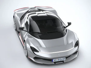 Pininfarina Battista 2020 3D Model