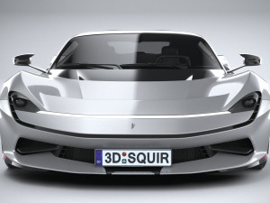 Pininfarina Battista 2020 3D-Modell