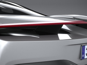 Pininfarina Battista 2020 3D-Modell